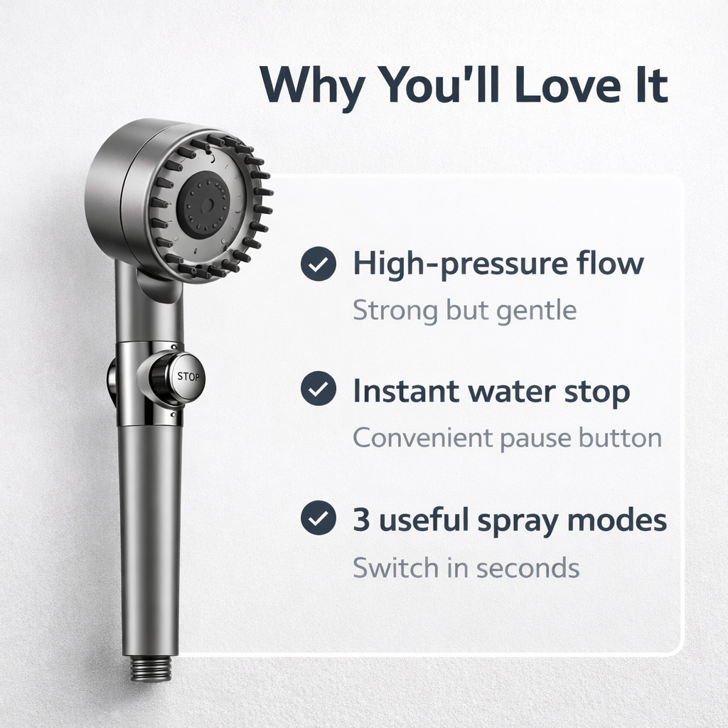 Aqorva™  HydroJet Pro Shower Head