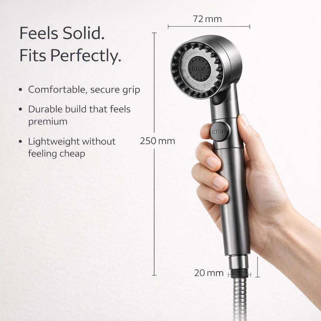 Aqorva™  HydroJet Pro Shower Head