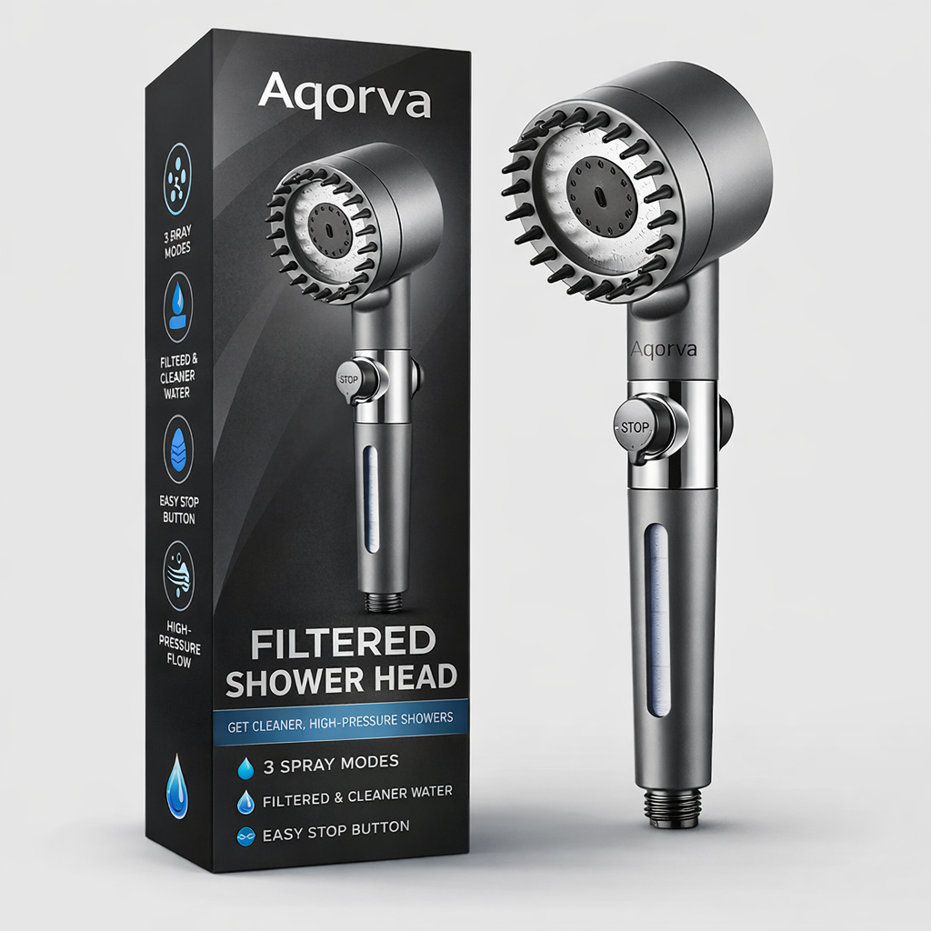 Aqorva™  HydroJet Pro Shower Head